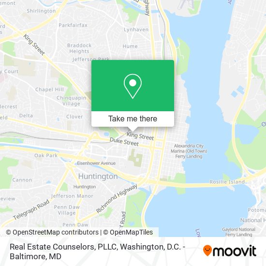 Real Estate Counselors, PLLC map