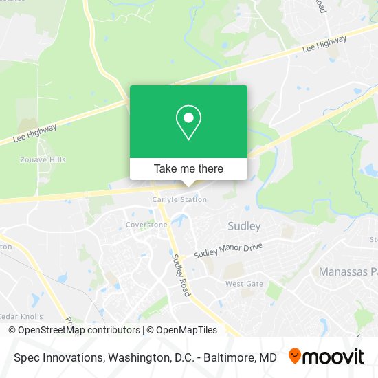 Mapa de Spec Innovations