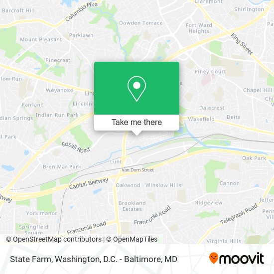 Mapa de State Farm