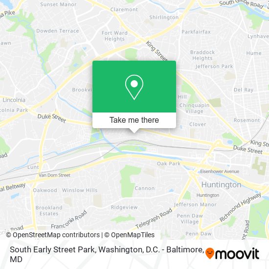 South Early Street Park map