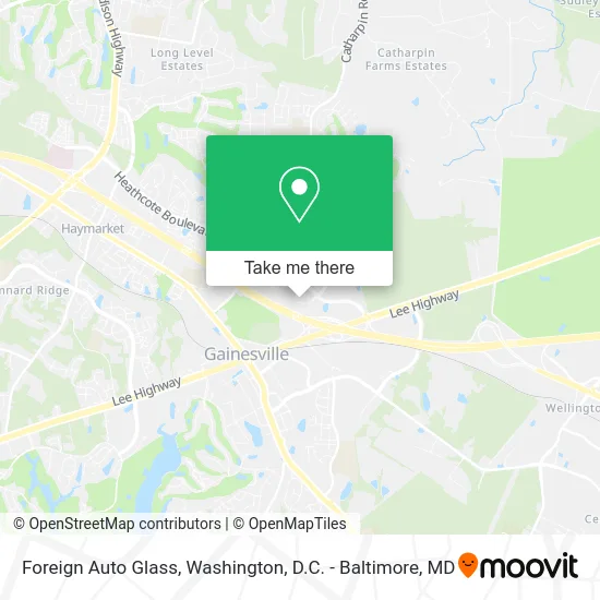 Foreign Auto Glass map