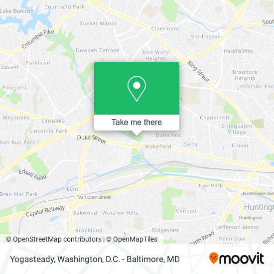 Yogasteady map