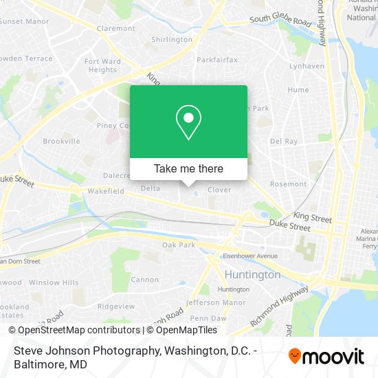 Steve Johnson Photography map