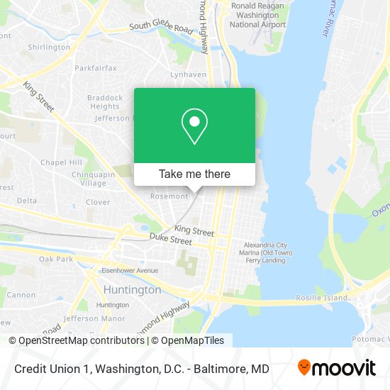 Credit Union 1 map