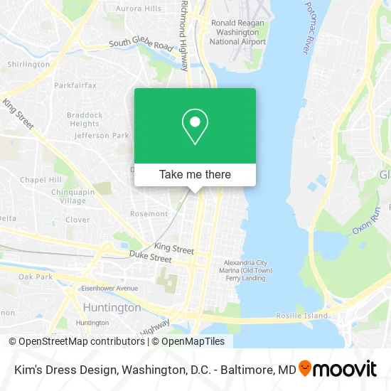 Kim's Dress Design map