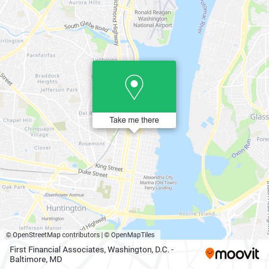 First Financial Associates map