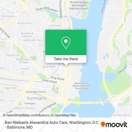 Mapa de Ben Nielsen's Alexandria Auto Care