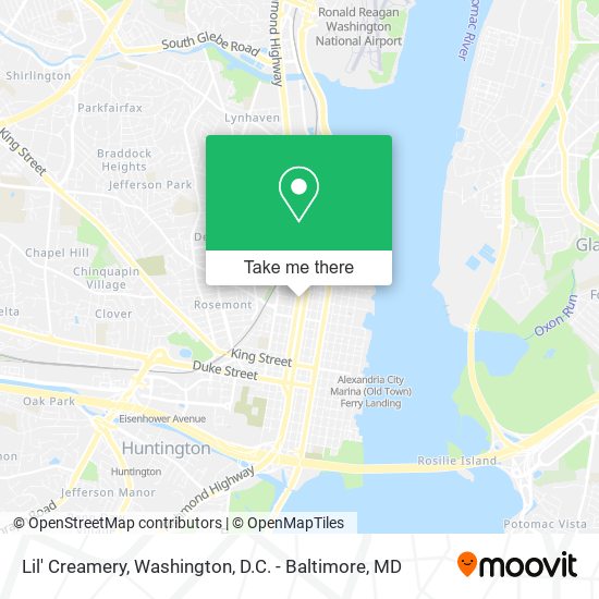 Mapa de Lil' Creamery