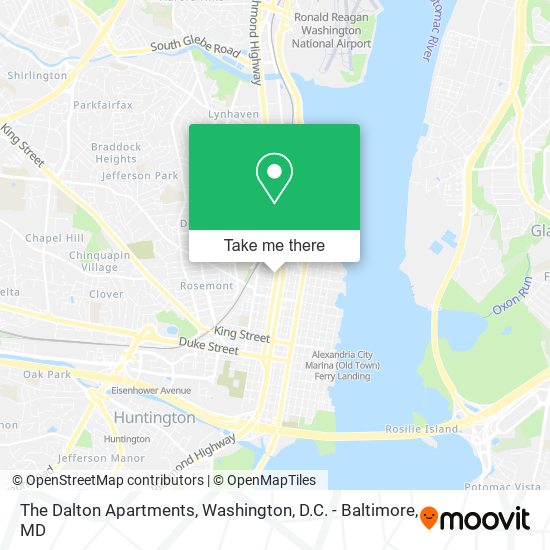 Mapa de The Dalton Apartments