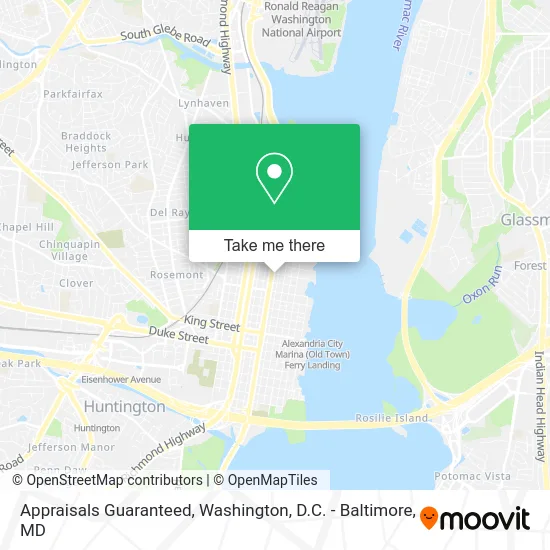 Appraisals Guaranteed map