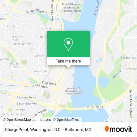 ChargePoint map