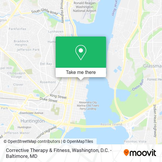 Mapa de Corrective Therapy & Fitness