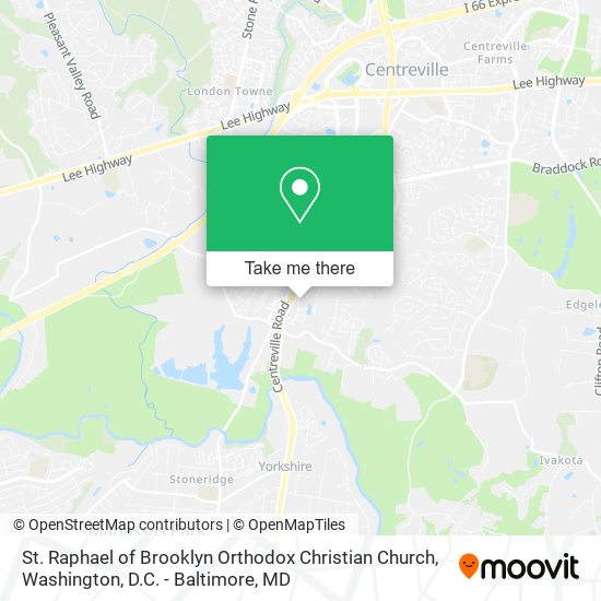 St. Raphael of Brooklyn Orthodox Christian Church map