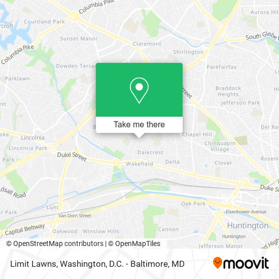 Limit Lawns map
