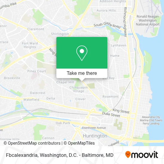 Fbcalexandria map