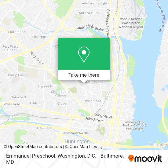 Emmanuel Preschool map