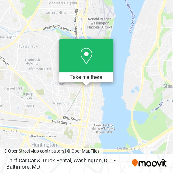 Thirf Car'Car & Truck Rental map