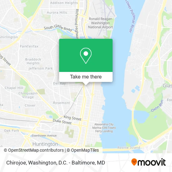 Chirojoe map