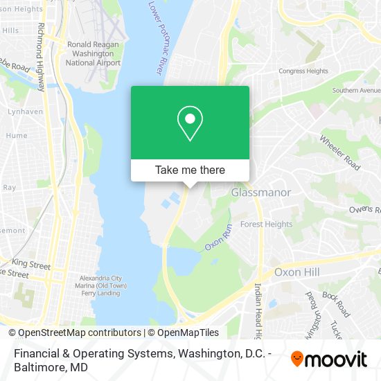 Financial & Operating Systems map