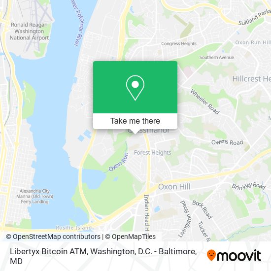 Libertyx Bitcoin ATM map