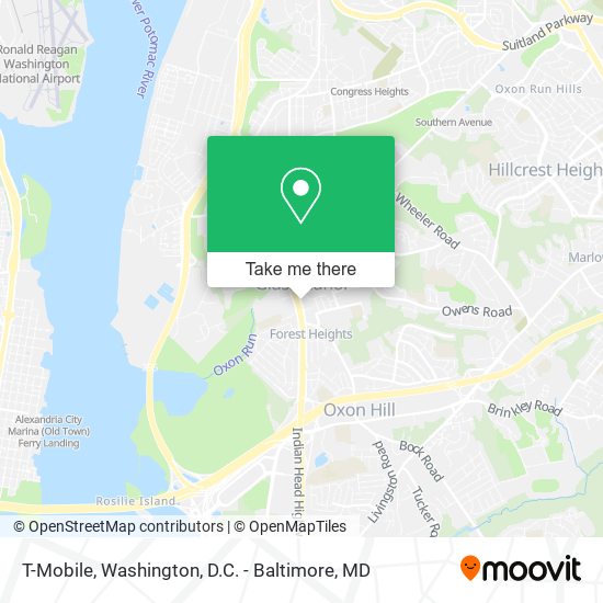 Mapa de T-Mobile