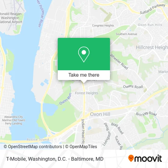 T-Mobile map