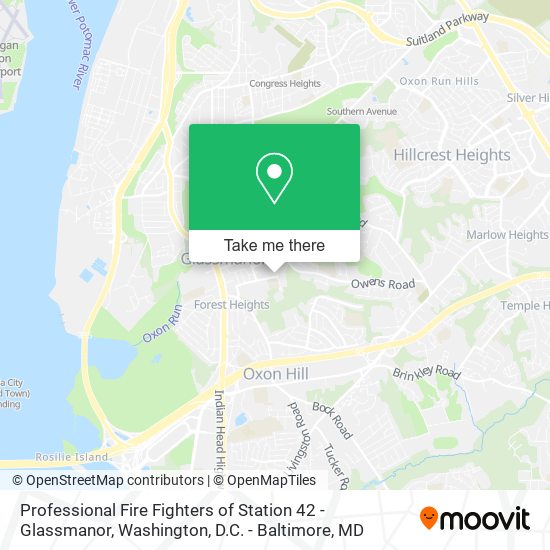 Professional Fire Fighters of Station 42 - Glassmanor map