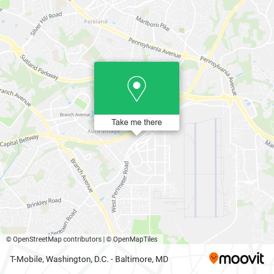 T-Mobile map