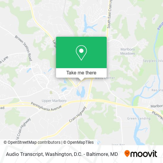 Mapa de Audio Transcript