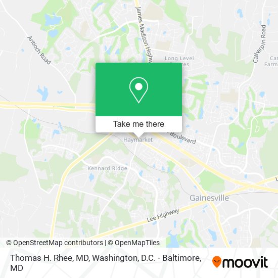 Mapa de Thomas H. Rhee, MD