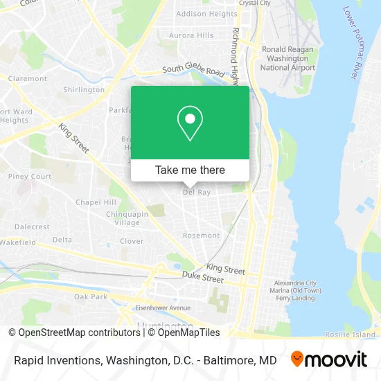 Rapid Inventions map