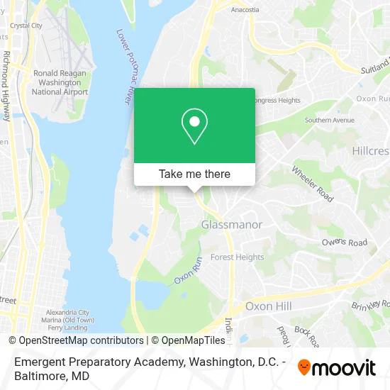 Emergent Preparatory Academy map