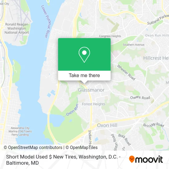 Short Model Used $ New Tires map