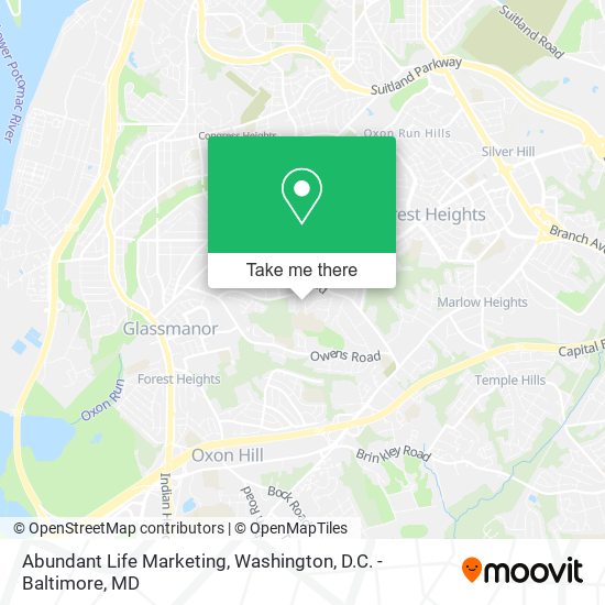 Abundant Life Marketing map
