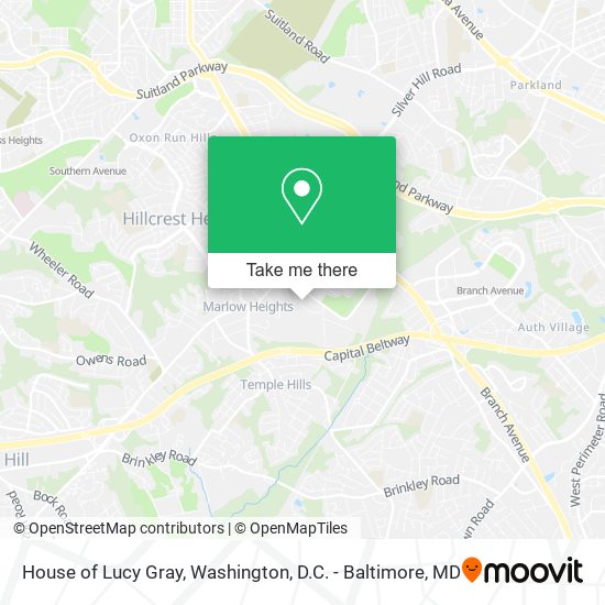 Mapa de House of Lucy Gray