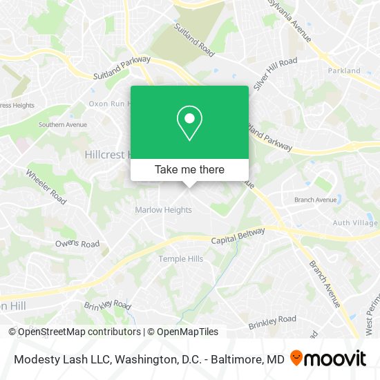 Modesty Lash LLC map