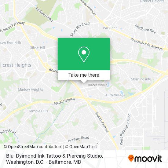Blui Dyimond Ink Tattoo & Piercing Studio map