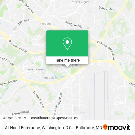 Mapa de At Hand Enterprise