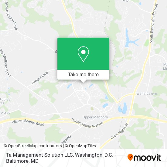 Ta Management Solution LLC map