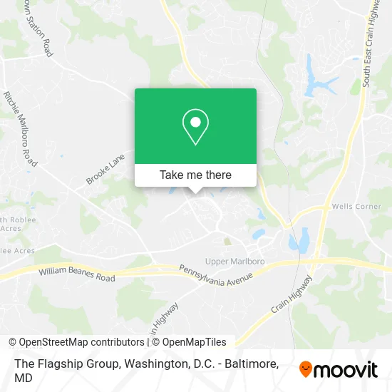 The Flagship Group map