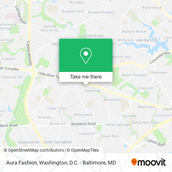 Aura Fashion map