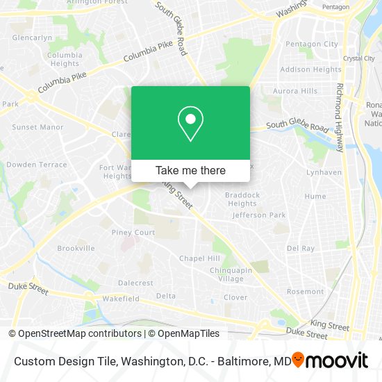 Custom Design Tile map