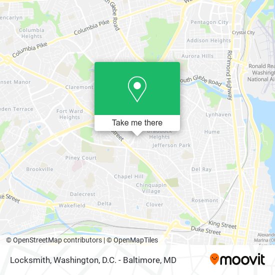 Mapa de Locksmith