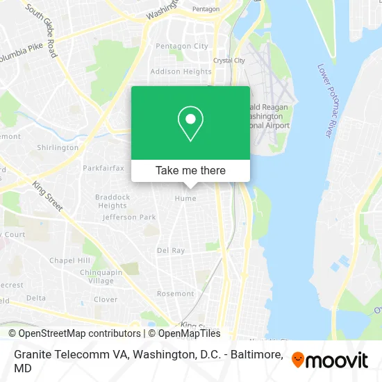 Granite Telecomm VA map