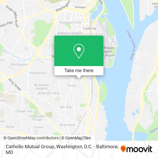 Catholic Mutual Group map