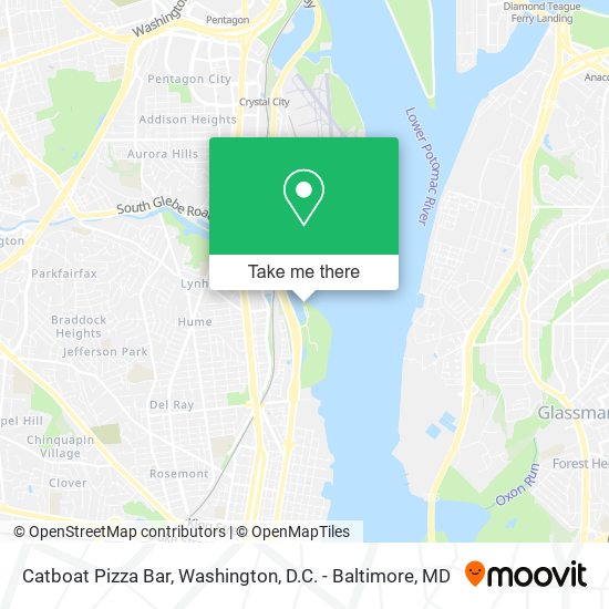 Mapa de Catboat Pizza Bar