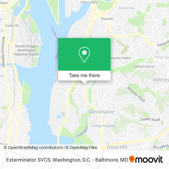 Mapa de Exterminator SVCS