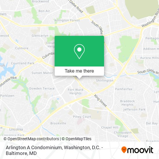 Mapa de Arlington A Condominium