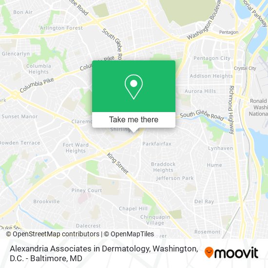 Mapa de Alexandria Associates in Dermatology