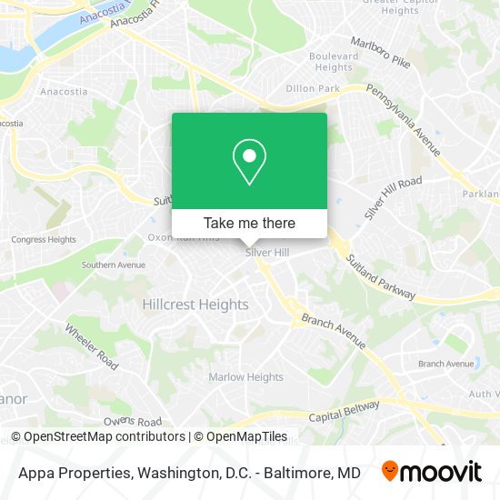 Mapa de Appa Properties